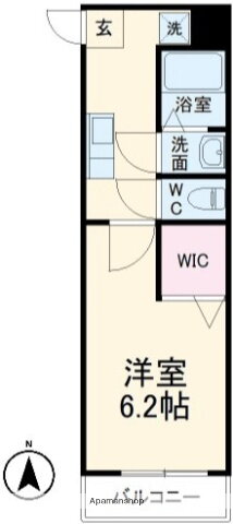 神奈川県大和市深見西２ 大和駅 1K アパート 賃貸物件詳細