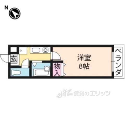 滋賀県草津市野路東３ 南草津駅 1K マンション 賃貸物件詳細