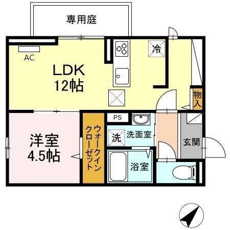 福岡県福岡市博多区諸岡６ 笹原駅 1LDK アパート 賃貸物件詳細