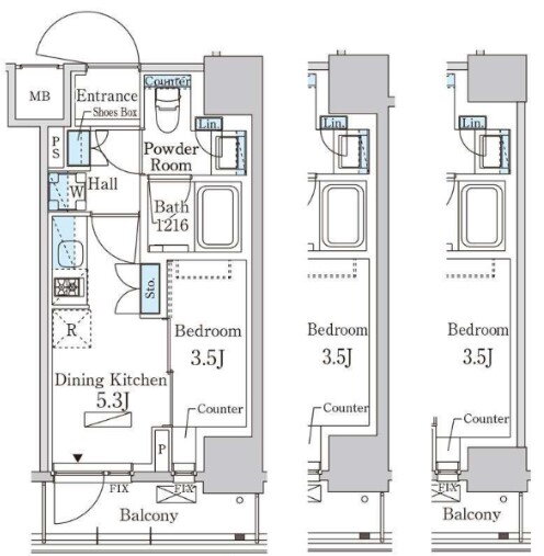 東京都中央区日本橋茅場町２ 茅場町駅 1DK マンション 賃貸物件詳細