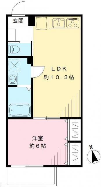 ヴィラ　デ　ソール 1階 1LDK 賃貸物件詳細