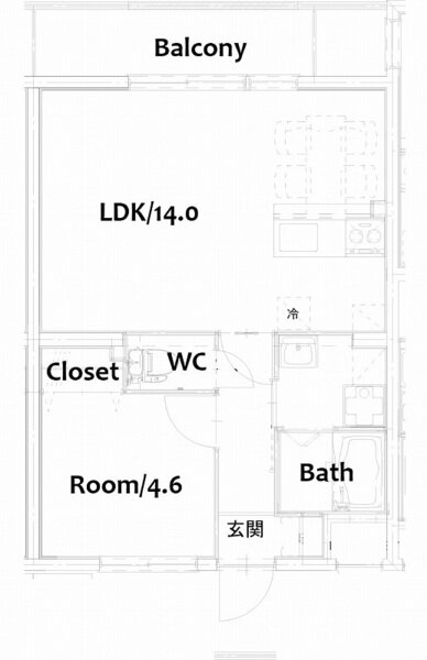 Ａｐａｒｔｍｅｎｔ　Ｍｏｉ 3階 1LDK 賃貸物件詳細