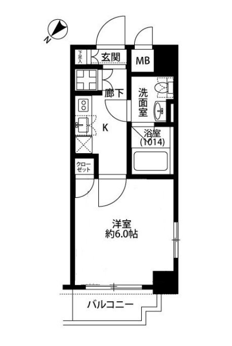 東京都文京区大塚３ 茗荷谷駅 1K マンション 賃貸物件詳細