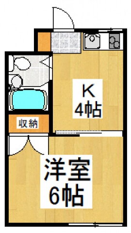 Ｋハウス一橋学園 2階 1K 賃貸物件詳細