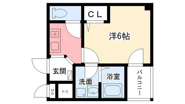 兵庫県西宮市甲風園１ 西宮北口駅 1K マンション 賃貸物件詳細