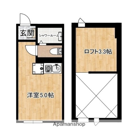 神奈川県横浜市神奈川区栗田谷 反町駅 ワンルーム アパート 賃貸物件詳細