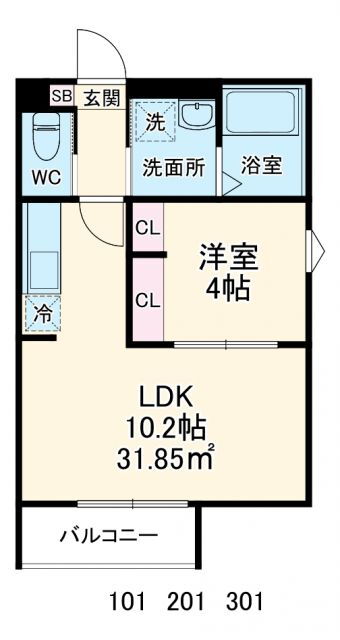 神奈川県相模原市中央区富士見２ 矢部駅 1LDK アパート 賃貸物件詳細