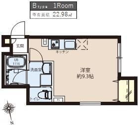 東京都目黒区鷹番１ 学芸大学駅 1K マンション 賃貸物件詳細