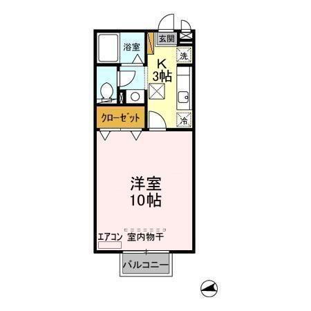 茨城県つくば市筑穂３ つくば駅 1K アパート 賃貸物件詳細