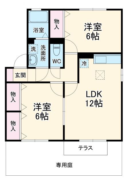 埼玉県さいたま市西区大字指扇 西大宮駅 2LDK アパート 賃貸物件詳細