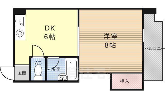 京都府京都市下京区忠庵町 五条駅 1DK マンション 賃貸物件詳細