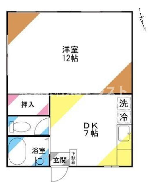 埼玉県さいたま市北区土呂町１ 土呂駅 1DK アパート 賃貸物件詳細