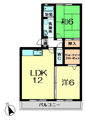 京都府木津川市梅美台７ 高の原駅 2LDK アパート 賃貸物件詳細