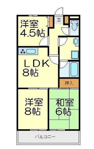 埼玉県川越市小仙波町２ 本川越駅 3DK マンション 賃貸物件詳細