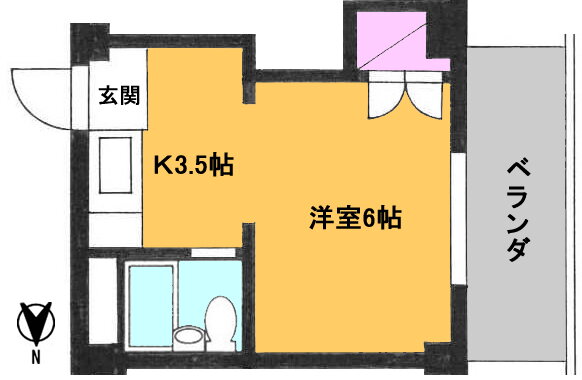 東京都江戸川区中葛西３ 葛西駅 1K アパート 賃貸物件詳細