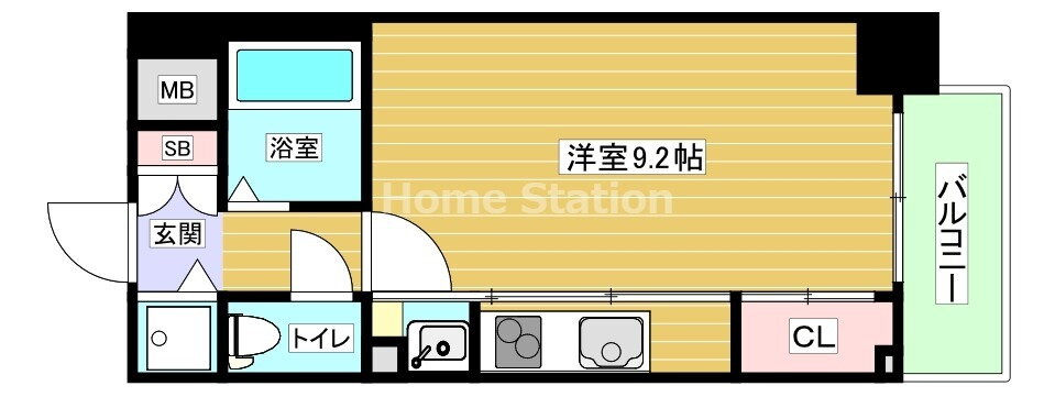 大阪府大阪市福島区大開２ 野田阪神駅 ワンルーム マンション 賃貸物件詳細
