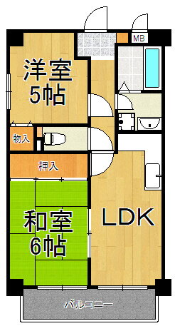 兵庫県伊丹市荒牧４ 中山寺駅 2LDK マンション 賃貸物件詳細