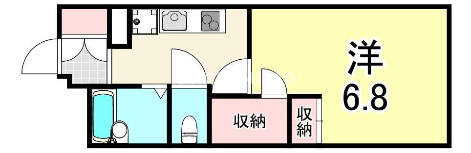 兵庫県尼崎市大庄北１ 立花駅 1K アパート 賃貸物件詳細