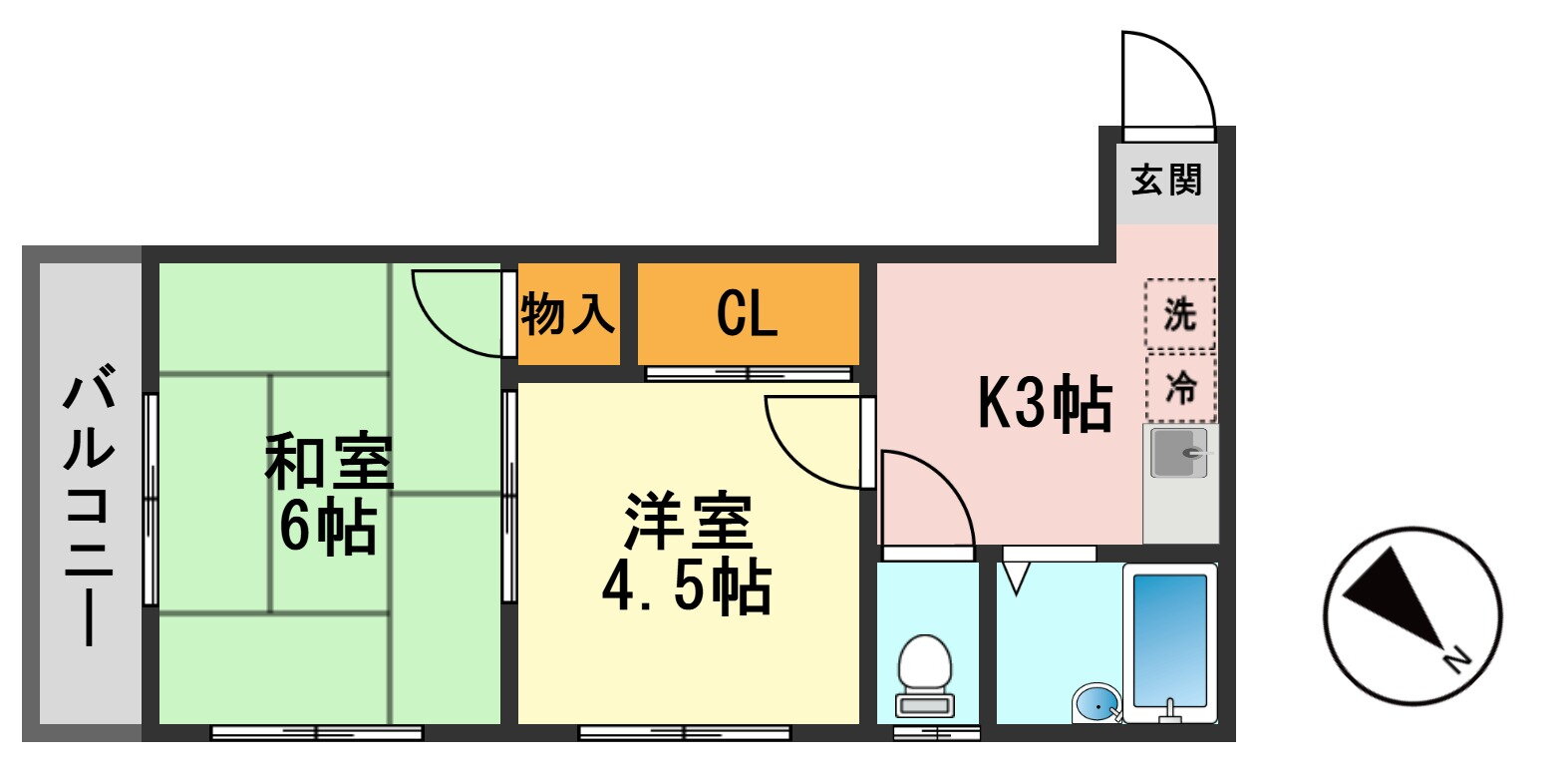 東京都江戸川区松島２ 新小岩駅 2K アパート 賃貸物件詳細