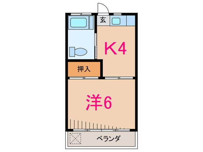 東京都大田区多摩川２ 矢口渡駅 1K マンション 賃貸物件詳細