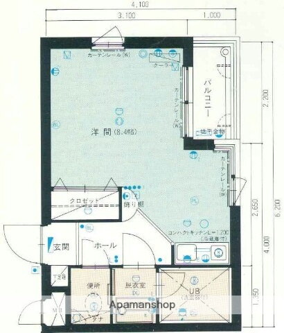 福岡県福岡市西区姪の浜１ 姪浜駅 ワンルーム マンション 賃貸物件詳細