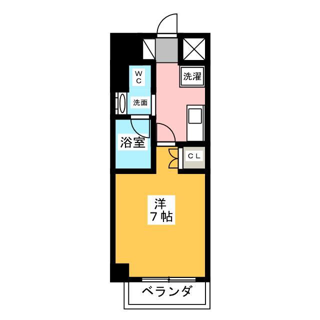 愛知県名古屋市東区山口町 大曽根駅 1K マンション 賃貸物件詳細