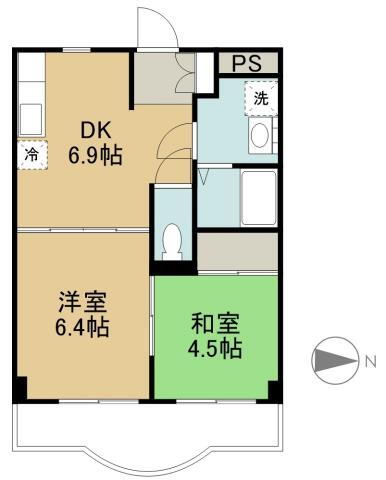 愛知県知多市新知台１ 古見駅 2DK マンション 賃貸物件詳細