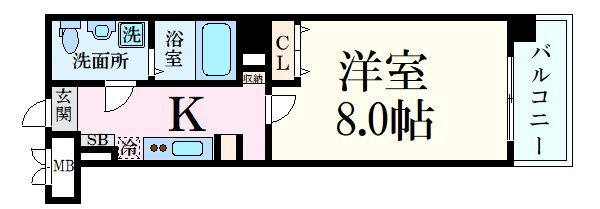 広島県広島市中区千田町３ 御幸橋駅 1K マンション 賃貸物件詳細