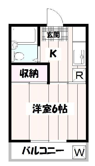 金岡マンション 4階 1K 賃貸物件詳細