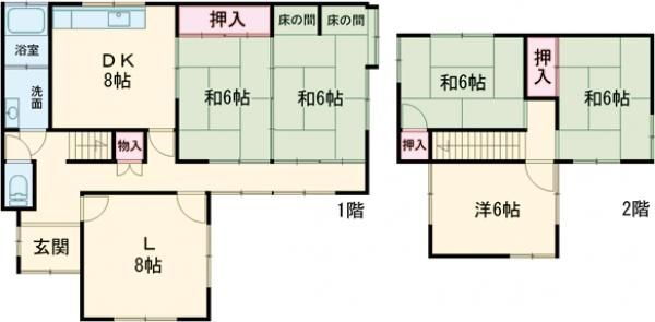 田村邸 6DK 賃貸物件詳細