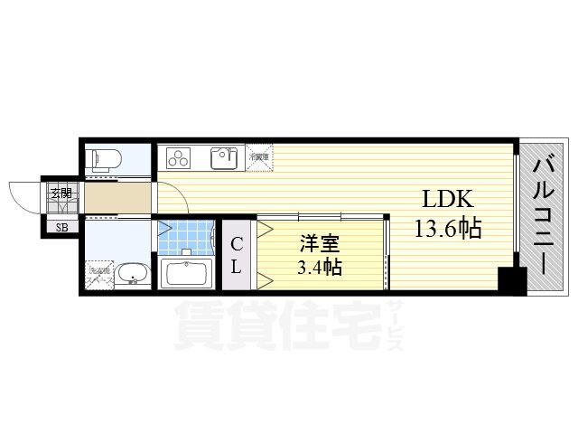 愛知県名古屋市昭和区御器所１ 鶴舞駅 1LDK マンション 賃貸物件詳細