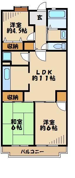 グランガーデン 1階 3LDK 賃貸物件詳細