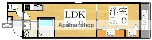 大阪府大阪市住吉区山之内３ 杉本町駅 1LDK アパート 賃貸物件詳細