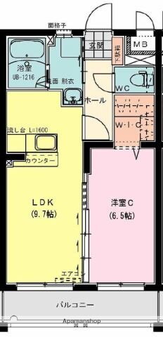 Ｅｉｎｓ（アインス） 3階 1LDK 賃貸物件詳細