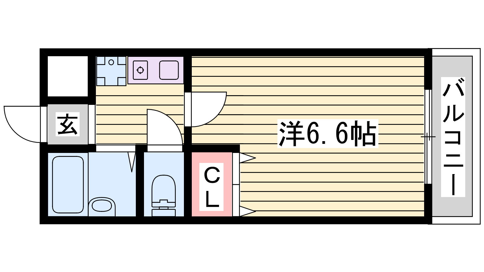 兵庫県神戸市須磨区多井畑 妙法寺駅 1K アパート 賃貸物件詳細