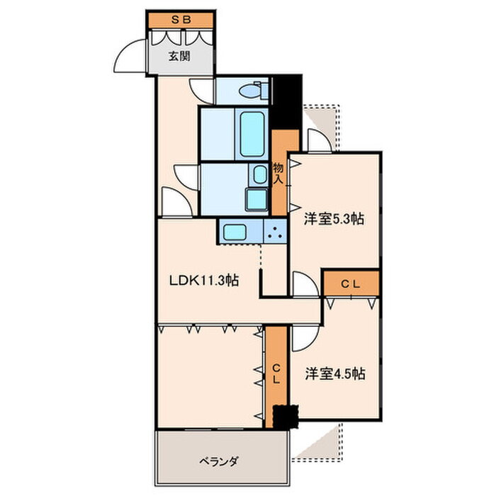 東京都足立区西新井７ 西新井大師西駅 2LDK マンション 賃貸物件詳細