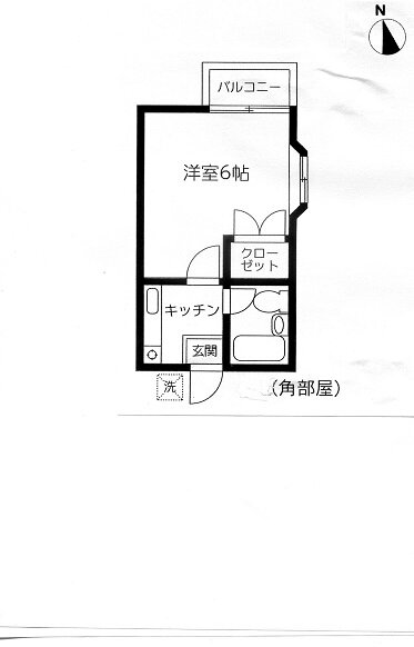 ハウスピアヤマモト 2階 1K 賃貸物件詳細