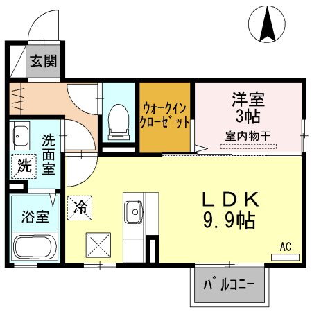 チェルキオ 1階 1LDK 賃貸物件詳細