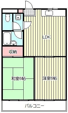 中村ハイム 3階 2DK 賃貸物件詳細