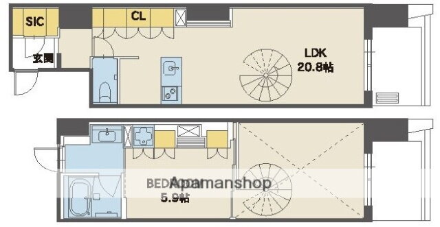 宮城県仙台市青葉区上杉１ 勾当台公園駅 1LDK マンション 賃貸物件詳細