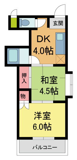 兵庫県西宮市高木西町 西宮北口駅 2DK マンション 賃貸物件詳細