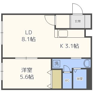 北海道札幌市西区山の手三条２ 琴似駅 1LDK マンション 賃貸物件詳細