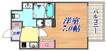 兵庫県神戸市中央区二宮町３ 三ノ宮駅 1K マンション 賃貸物件詳細