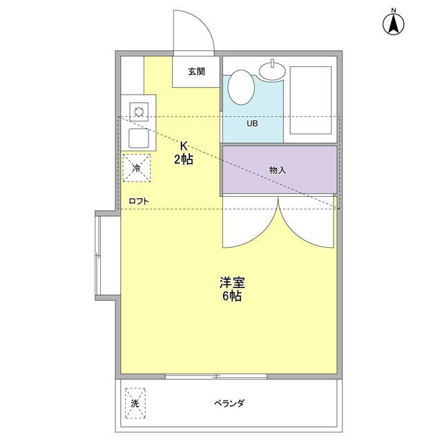 神奈川県横浜市鶴見区矢向２ 尻手駅 ワンルーム アパート 賃貸物件詳細
