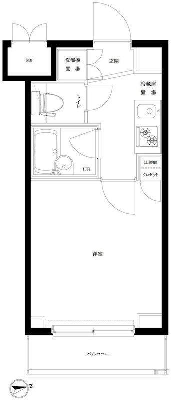 東京都新宿区北新宿４ 大久保駅 1K マンション 賃貸物件詳細