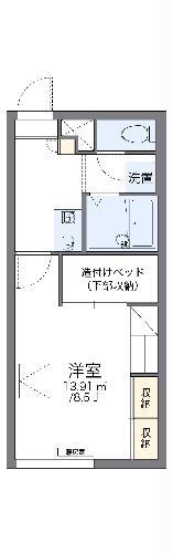北海道岩見沢市元町二条東８ 岩見沢駅 1K アパート 賃貸物件詳細