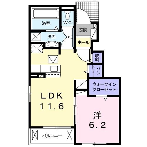 和歌山県和歌山市梶取 紀ノ川駅 1LDK アパート 賃貸物件詳細