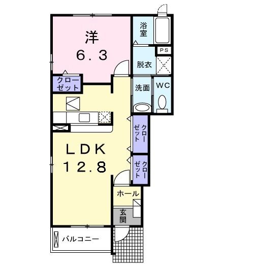宮城県大崎市鹿島台平渡字中里 鹿島台駅 1LDK アパート 賃貸物件詳細