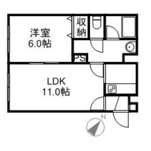 北海道札幌市白石区菊水七条４ 菊水駅 1LDK アパート 賃貸物件詳細