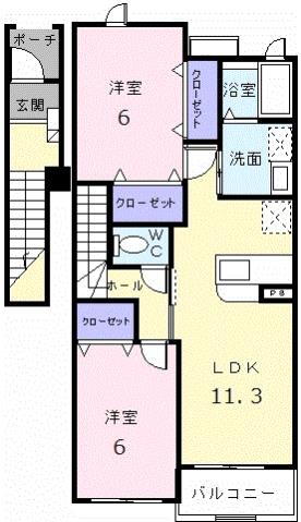 広島県広島市東区戸坂大上４ 広島駅 2LDK アパート 賃貸物件詳細